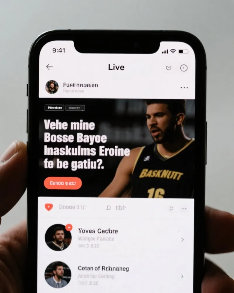 Live Text Broadcast Experience